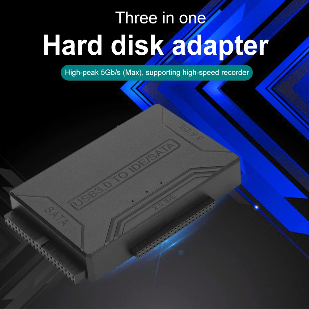SATA/IDE La USB 3.0 Hard Disk Adaptor Echipamente USB 3.0 La SATA/IDE Cablu Convertor pentru Universal 2.5/3.5 Inch HDD SSD Imagine 0