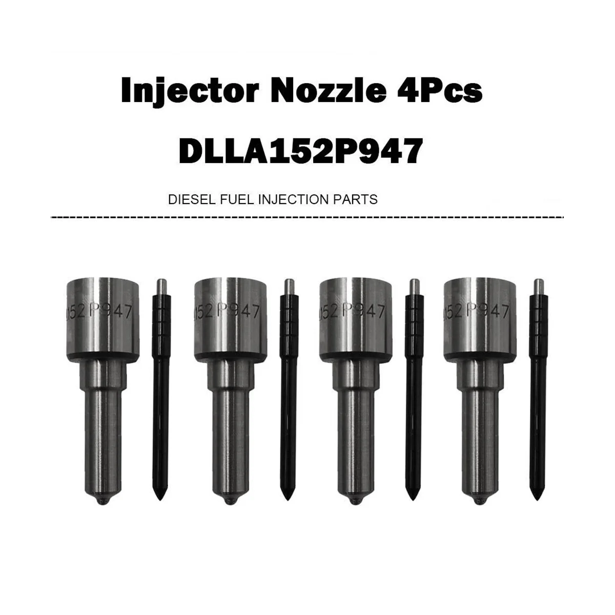 4BUC Noi DLLA152P947 Diesel Injector Duza pentru Injectorul de Combustibil 95000-6250 pentru Nissan Navara D22 D40 Frontier 2.5 Imagine 1