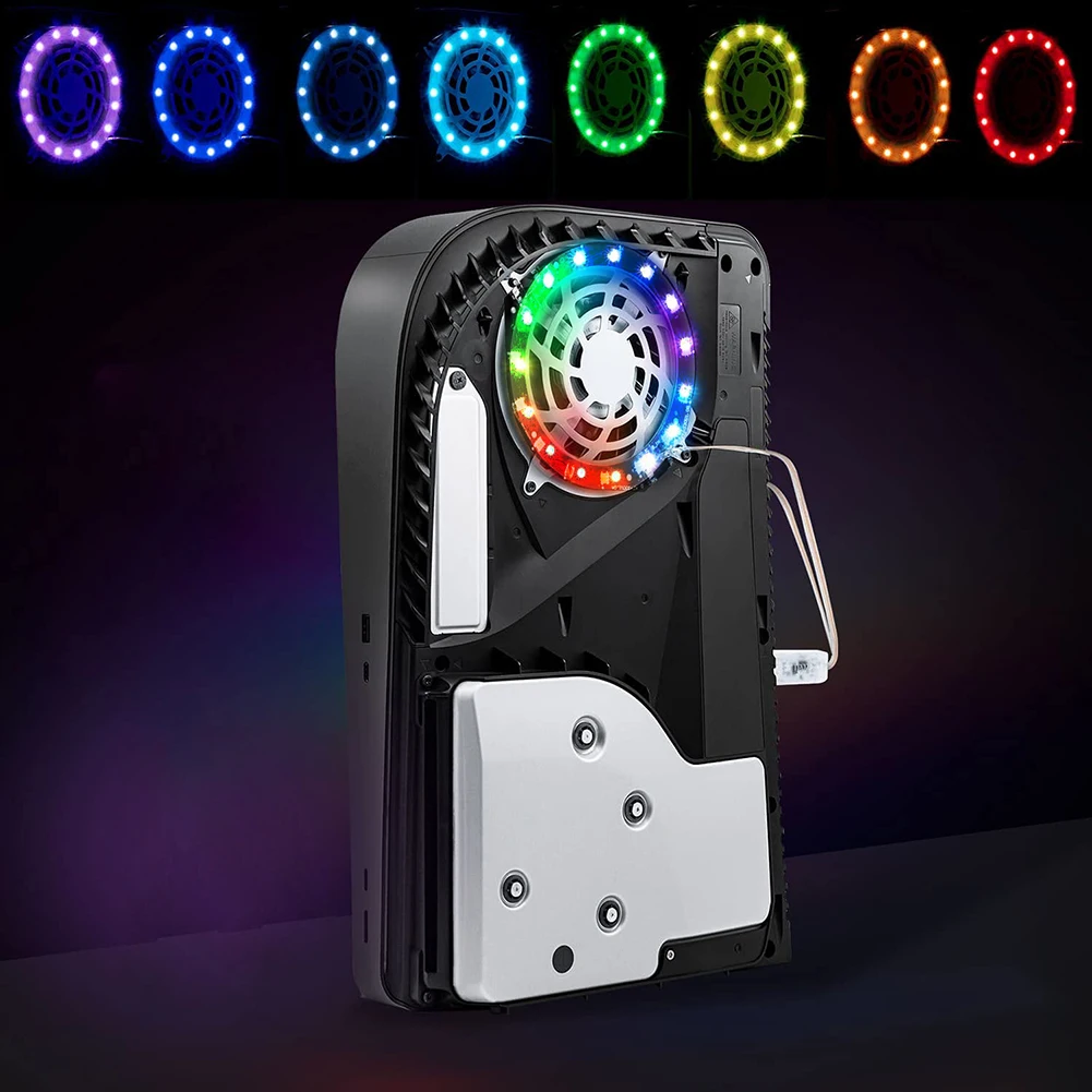 Pentru PS5 CONDUS Lumina Benzi RGB 8 Culori 400 De Efecte de Lumină de Preluare Light Bar de Striptease Accesorii Decorative pentru PlayStation 5 Console Imagine 2