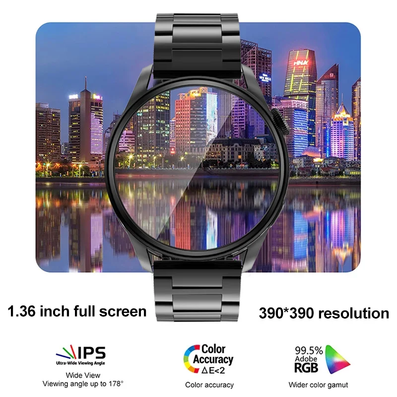 2023 Noi NFC Smart Watch Bărbați Bluetooth Apel Sport Track GPS Ceasuri Femei de Ritm Cardiac ECG PPG Pentru Smartwatch Huawei, Xiaomi Apple Imagine 3