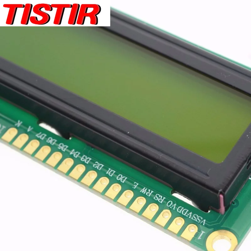 1BUC LCD1602 1602 modul ecran verde 16x2 Caractere LCD Display Module.1602 5V ecran verde și alb codul pentru arduino Imagine 4