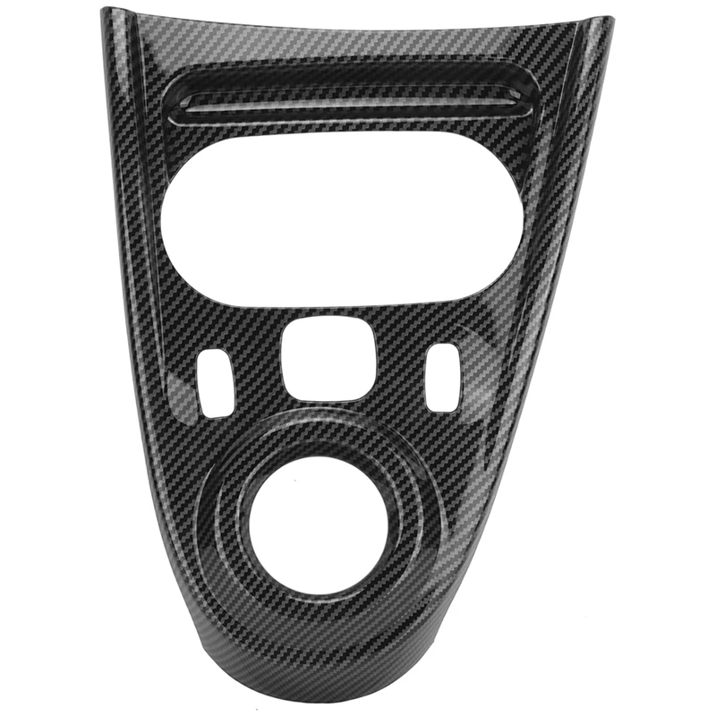 Auto Gear Shift Capacul Panoului Ornamental Pentru Benz Smart Fortwo/Forfour 453 2015-2021 Accesorii ,ABS, Fibra de Carbon Imagine 4