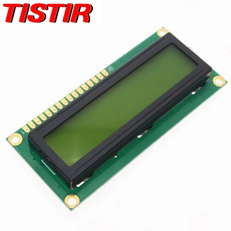 1BUC LCD1602 1602 modul ecran verde 16x2 Caractere LCD Display Module.1602 5V ecran verde și alb codul pentru arduino Imagine 5